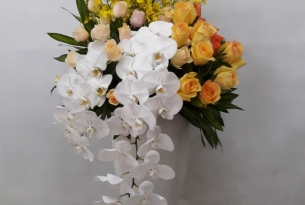 Hoa Cắm Bình Chúc Mừng 054